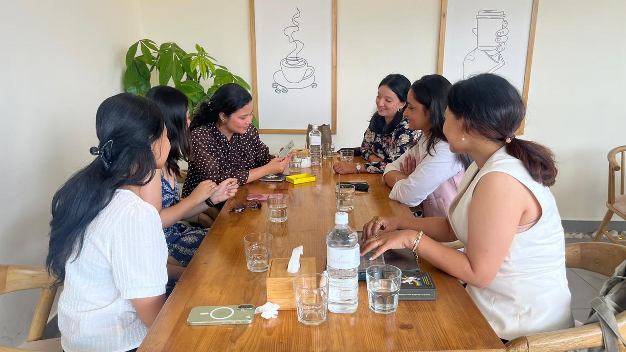 Female Founders Breakfast community event in Kathmandu